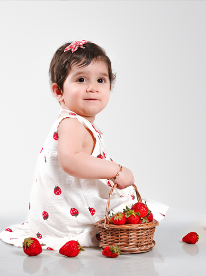 ژست کودک در آتلیه کودک
